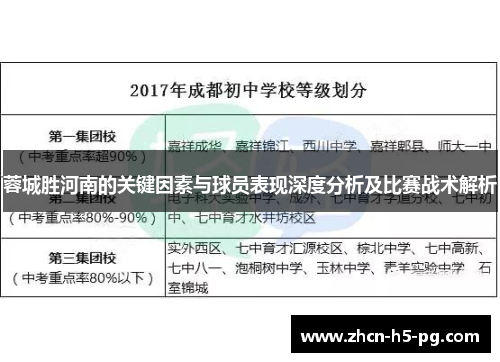 蓉城胜河南的关键因素与球员表现深度分析及比赛战术解析